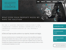 Tablet Screenshot of elliottandcooper.com